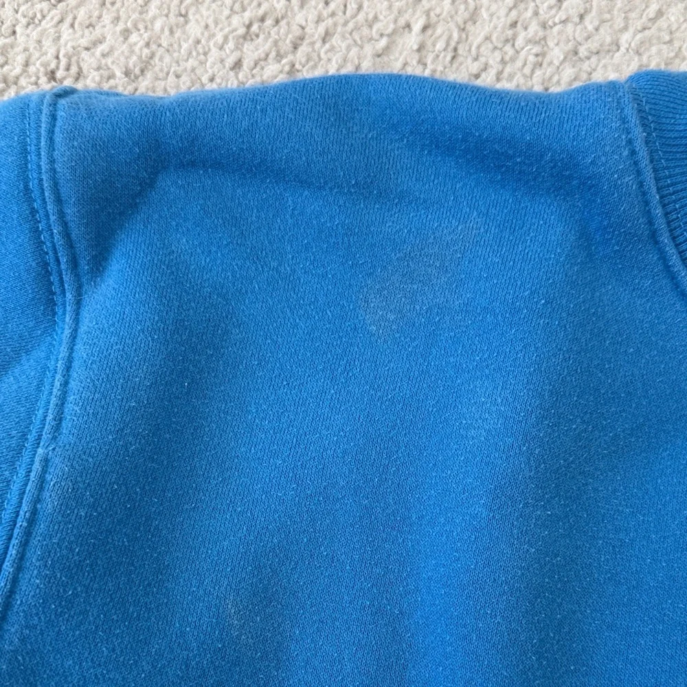 White Fox Boutique Blue and Pink Crewneck Sweater - Picture 4 of 8